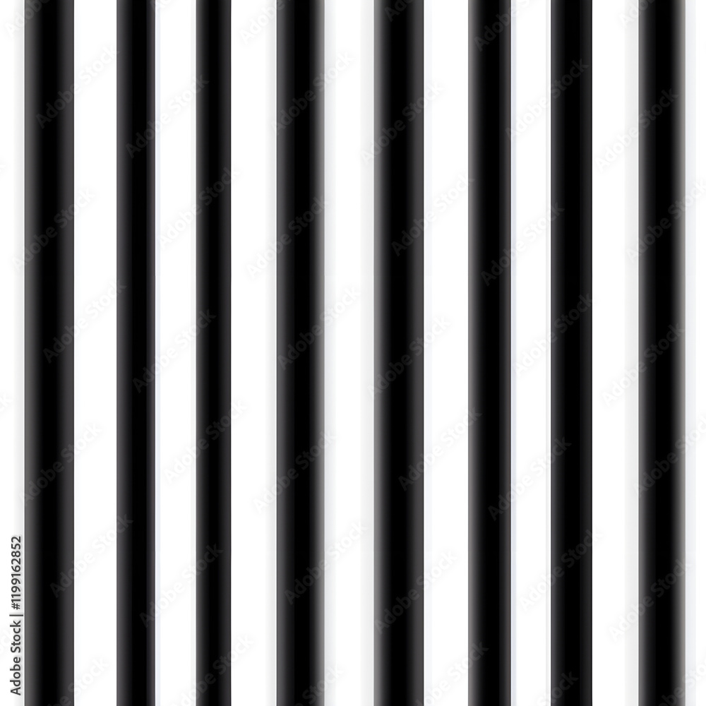 Black and white vertical stripes create modern, minimalist pattern Black and white vertical stripes create modern, minimalist pattern