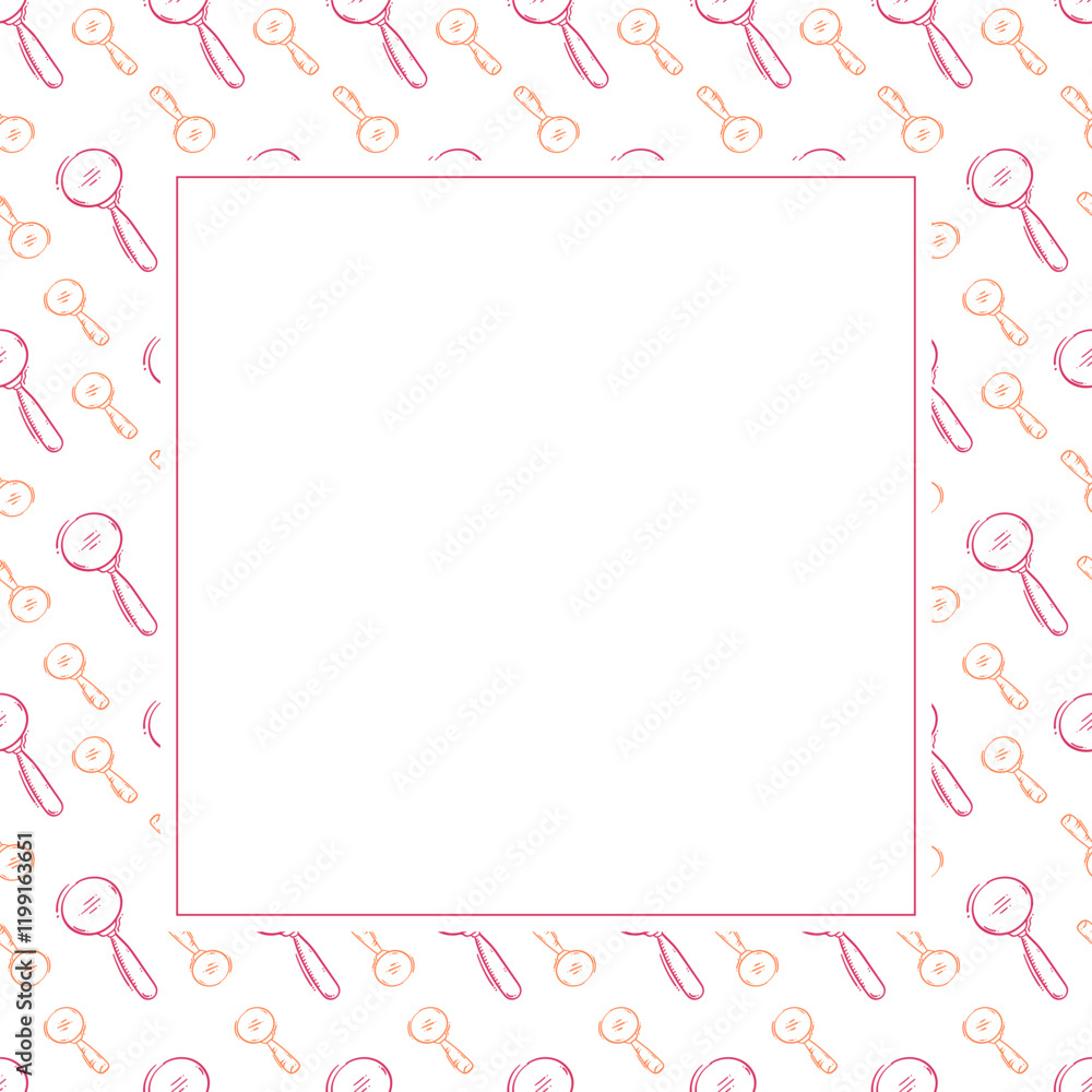 magnifying glass frame. doodle magnifying glass square frame. hand drawn magnifying glass frame background. magnifying glass background magnifying glass frame. doodle magnifying glass square frame. hand drawn magnifying glass frame background. magnifying glass background