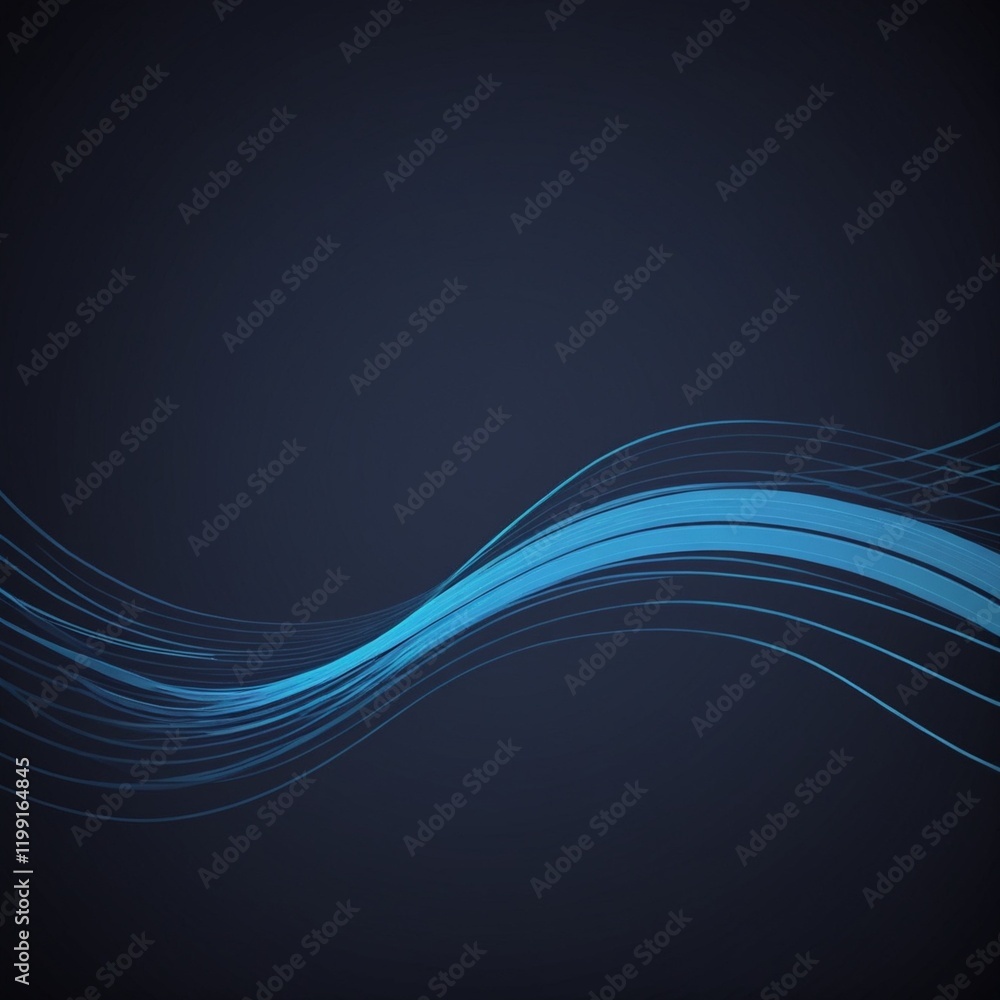 Naklejka premium Abstract background with flow lines