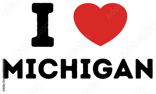 I Love Michigan United States