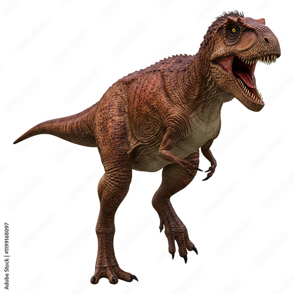 Fototapeta premium Roaring Dinosaur