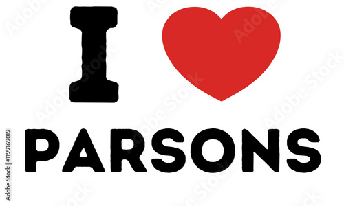 I Love Parsons United States