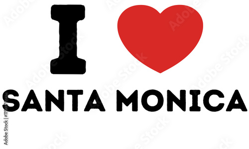 I Love Santa Monica United States