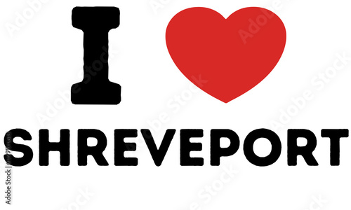 I Love Shreveport United States