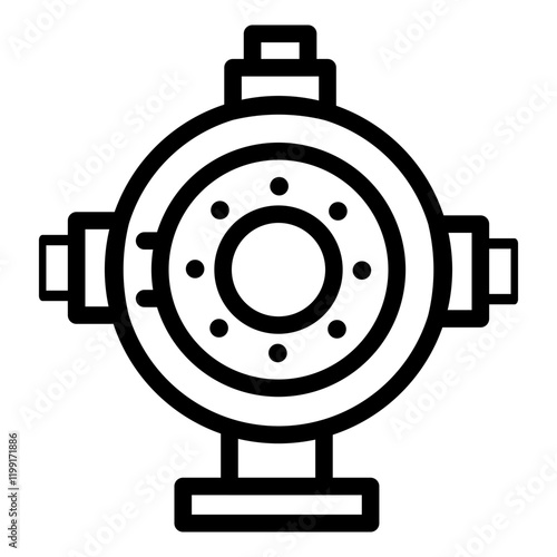 Diving Helmet Icon