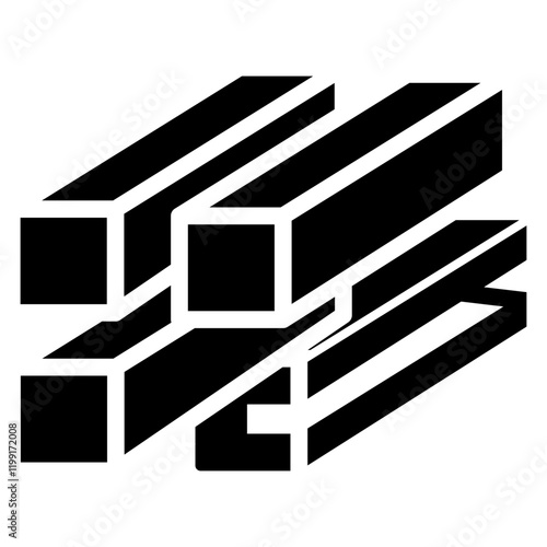 Metal Glyph Icon