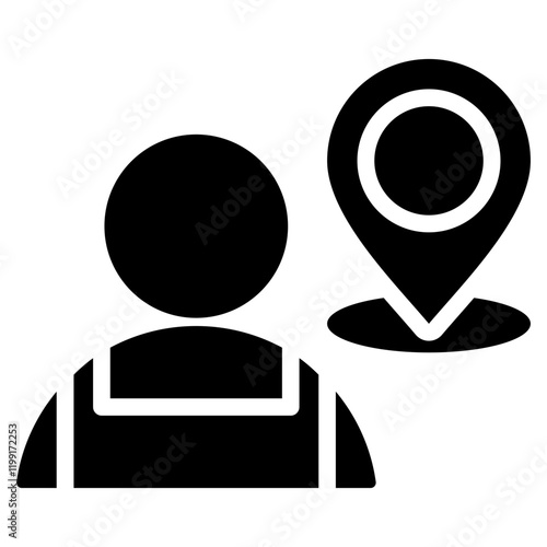Local Artisans Glyph Icon