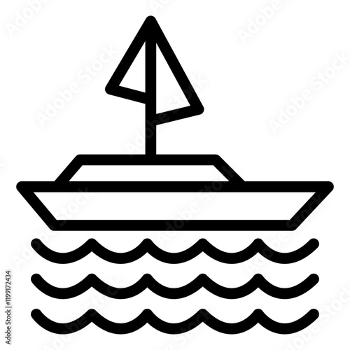 Yatch Icon