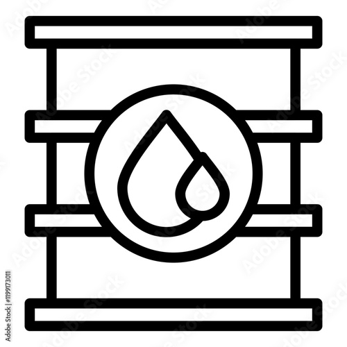 Crude Oil Icon