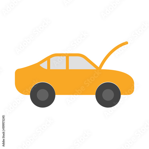 Bonnet flat icon