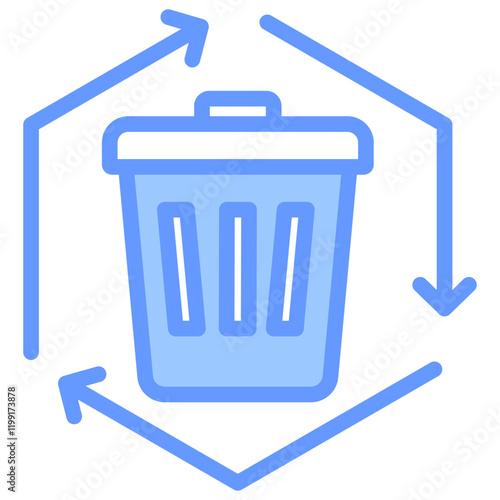 Recycle Blue Icon