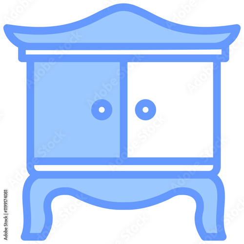 Vintage Blue Icon