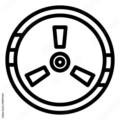 Radiation Icon
