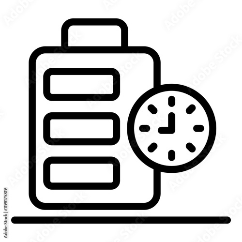 Battery Duration Icon