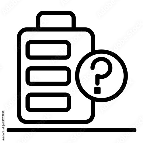 Battery Unknown Icon