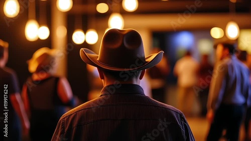 cowboy themed night concert