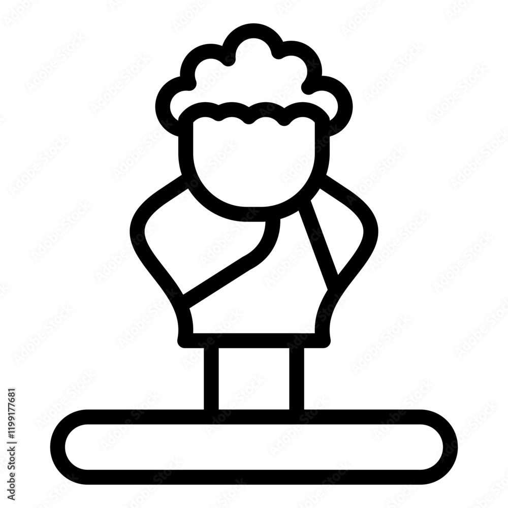 Obraz premium Sculpture Icon