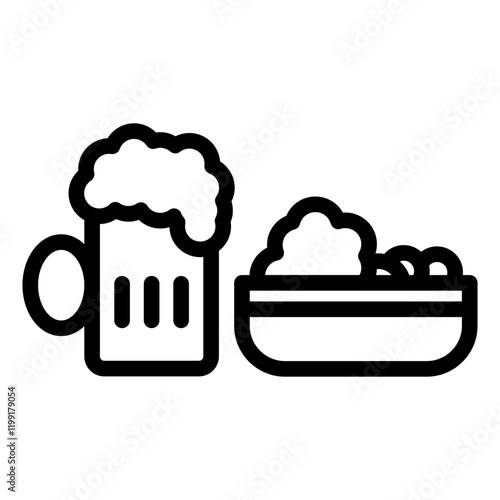 Food and Beer Icon