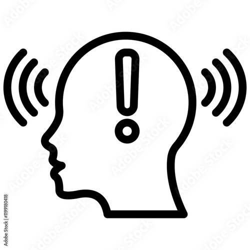 Awareness Outline Icon