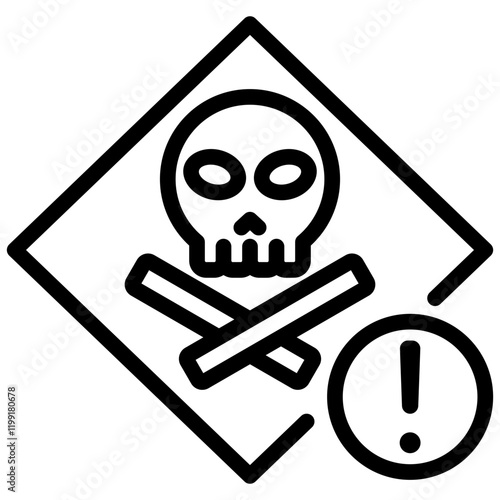 Hazard Outline Icon