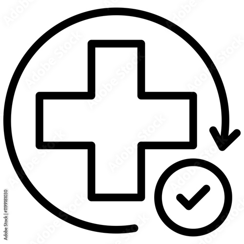 Recovery Outline Icon