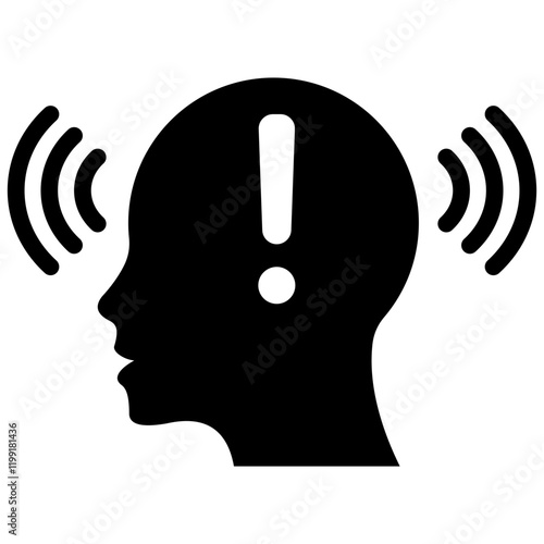 Awareness Glyph Icon
