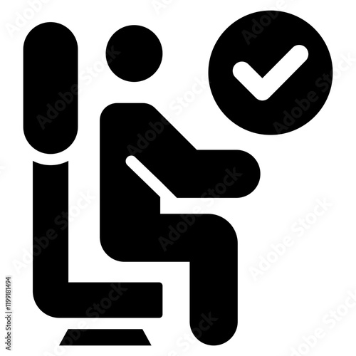 Ergonomics Glyph Icon