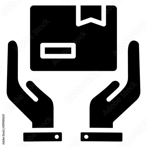Lifting Glyph Icon