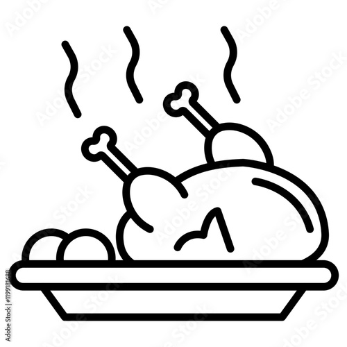 Non Vegetarian Icon