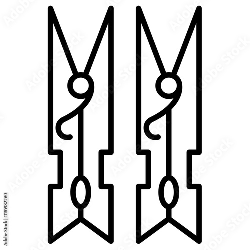 Clothes Pin Icon