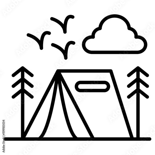 Campsite Icon