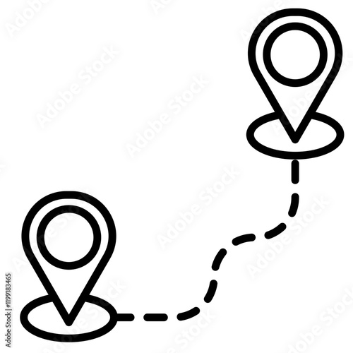 Location pins Icon
