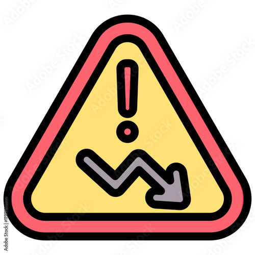 Risk Outline Color Icon