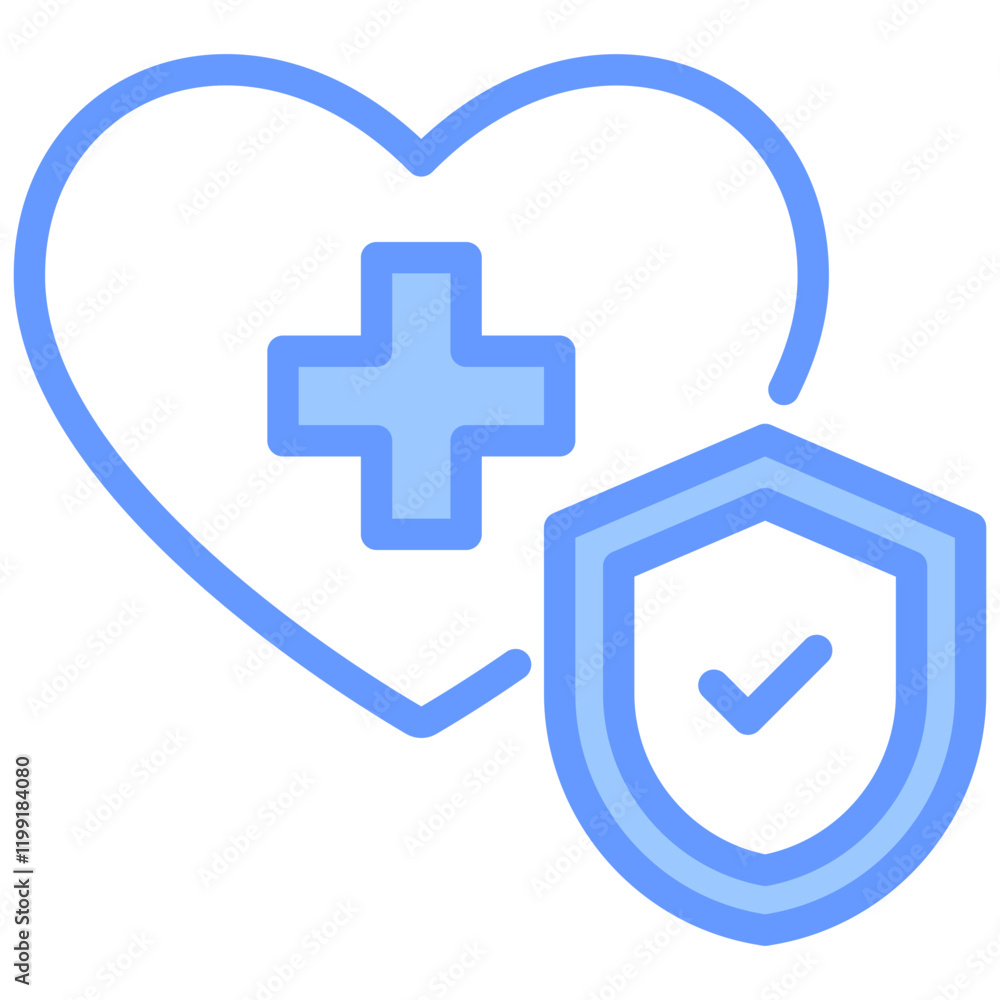 Insurance Blue Icon