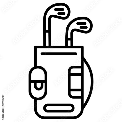 Golf Bag Icon