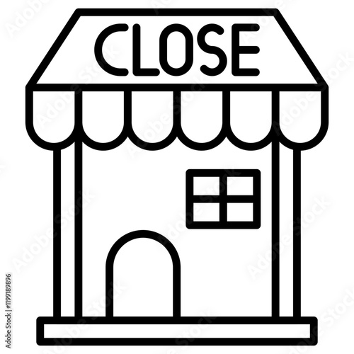 Shop Closed Icon