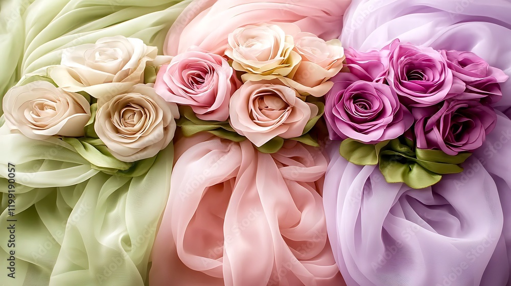 Muted pastel colors flowing like silk, transitioning between soft pink, lilac, and pale green for a peaceful visual effect Muted pastel colors flowing like silk, transitioning between soft pink, lilac, and pale green for a peaceful visual effect