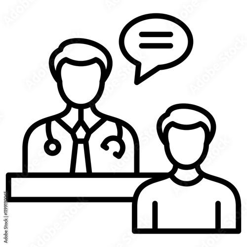 Doctor Consultation Icon