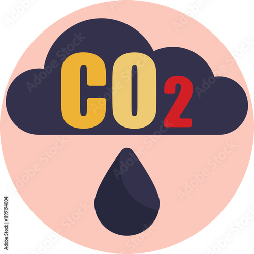 Environmental Impact: Symbolizes the pollution caused by CO2 emissions, contributing to climate change and air quality degradation.