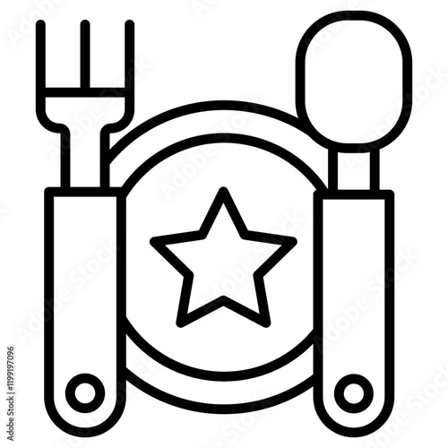 Baby cutlery Icon