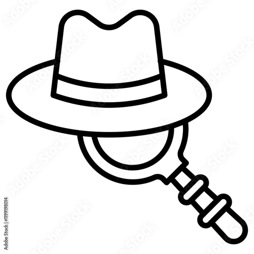 Detective Hat Icon