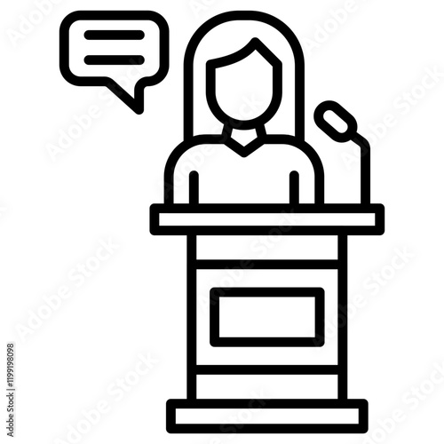 Female Witnness Icon