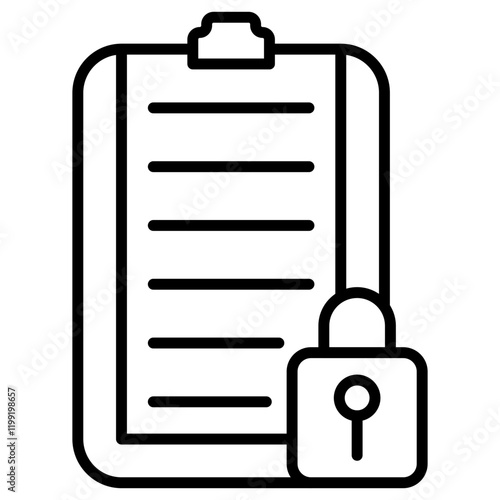 Private Document Icon