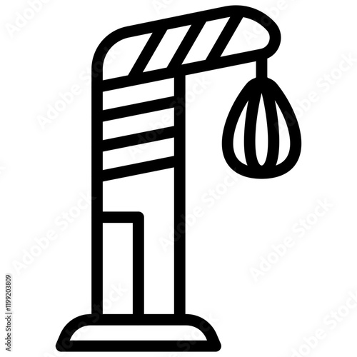 Boxing Machine Icon