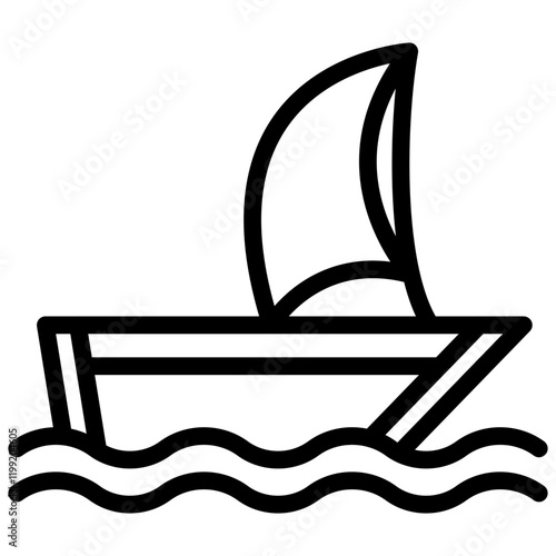 Splash Boat Icon