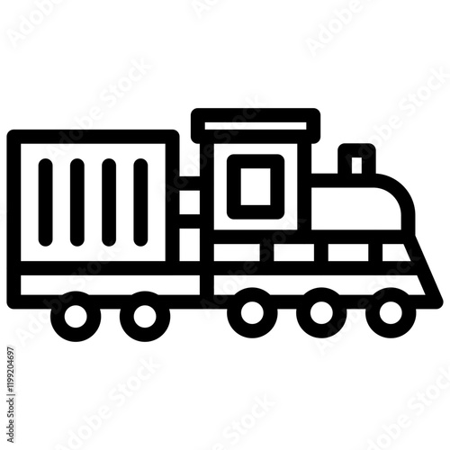 Cargo Train Icon