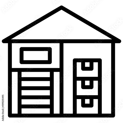 Warehouse Icon