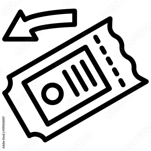 Ticket Refund Icon