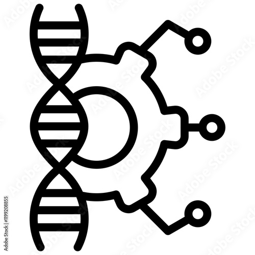Genetic Engineering Icon
