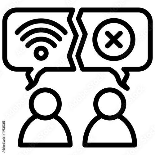 Digital Divide Icon